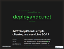Tablet Screenshot of deployando.net